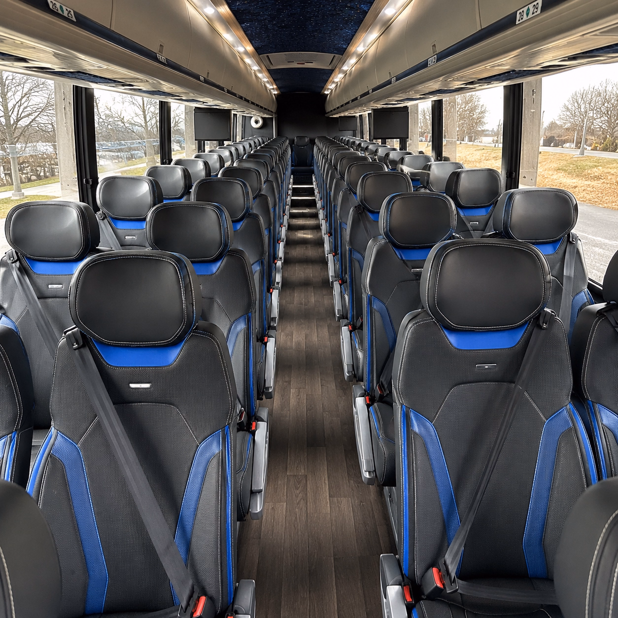 charter buses to the pit for unm lobos basketball and football