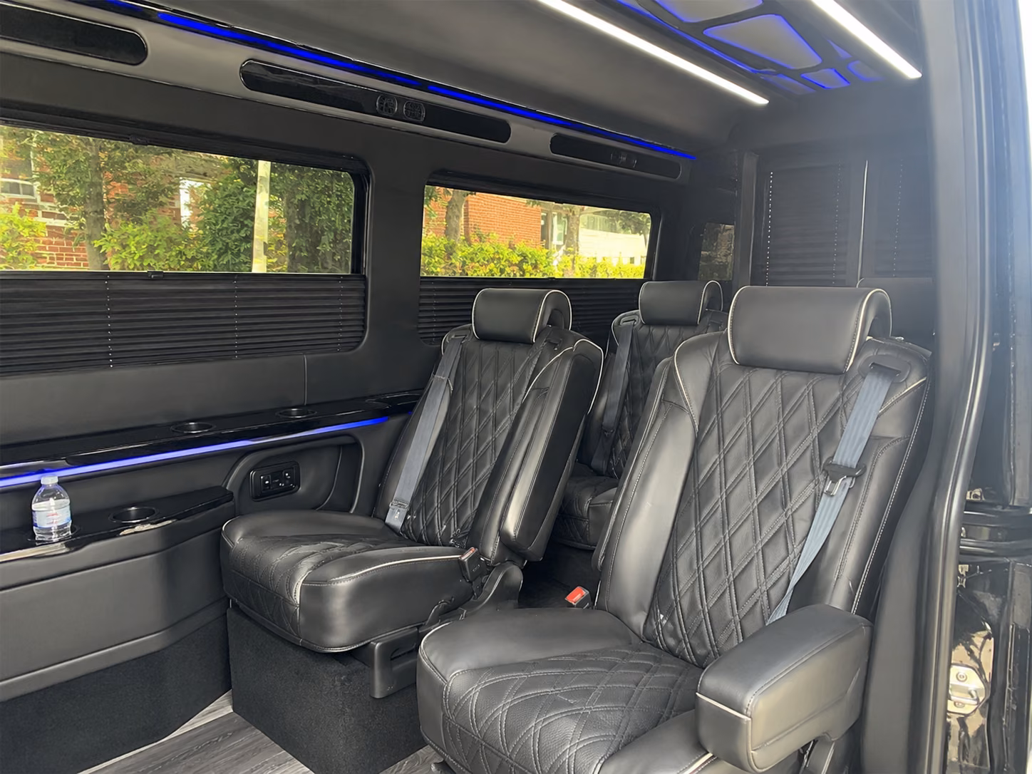 santa fe airport transportation onboard seating