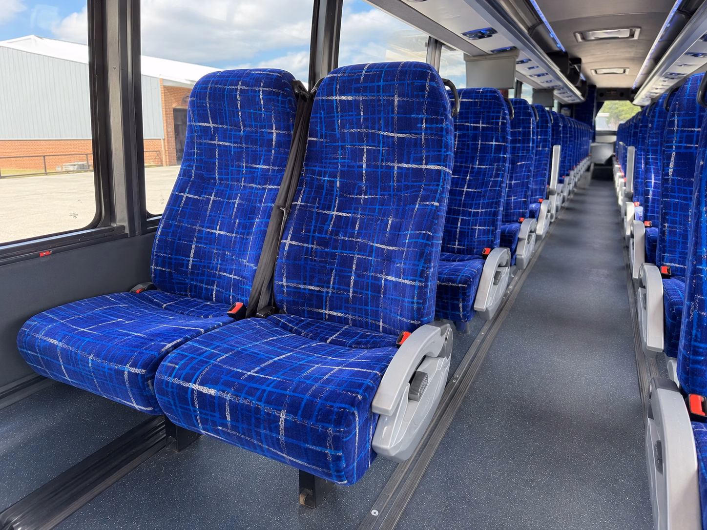 santa fe private event transportation onboard seating